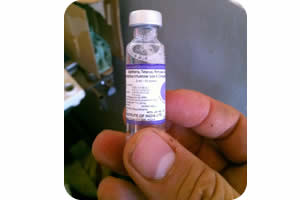 Would cover costs of vaccinating 100 children against life threatening illnesses.